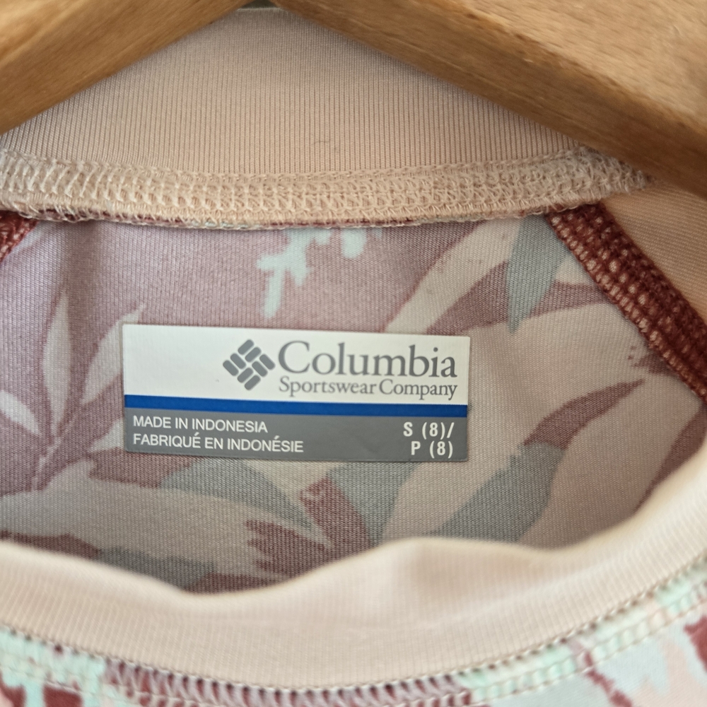 Columbia Floral Rash Guard Top - Picture 3 of 7